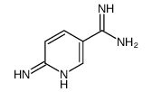 6-aminopyridine-3-carboxamidine Structure