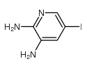 2-氨基-5-碘-3-吡啶胺结构式