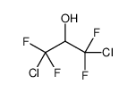 1,3-Dichloro-1,1,3,3-tetrafluoro-2-propanol结构式