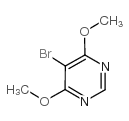 5-溴-4,6-二甲氧基嘧啶结构式