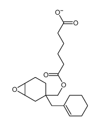 6-[[4-(cyclohexen-1-ylmethyl)-7-oxabicyclo[4.1.0]heptan-4-yl]methoxy]-6-oxohexanoate Structure