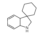 spiro[1,2-dihydroindole-3,1'-cyclohexane]结构式