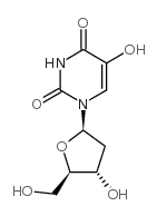 5-Hydroxy-2'-deoxyuridine structure