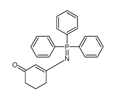3-[(triphenyl-λ5-phosphanylidene)amino]cyclohex-2-en-1-one结构式