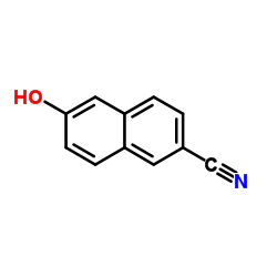 6-氰基-2-萘酚结构式
