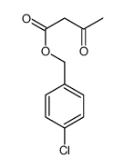 (4-chlorophenyl)methyl 3-oxobutanoate Structure