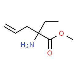 4-Pentenoicacid,2-amino-2-ethyl-,methylester(9CI) Structure