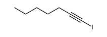 1-Iodo-1-heptyne结构式