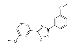3,5-bis(3-methoxyphenyl)-1H-1,2,4-triazole Structure