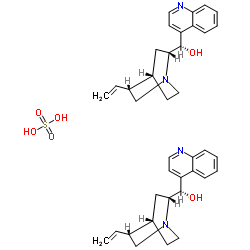 弱金鸡纳碱硫酸盐二水合物结构式