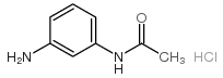 N-(3-aminophenyl)acetamide hydrochloride Structure