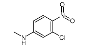 3-chloro-N-methyl-4-nitroaniline Structure