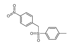 1-methyl-4-[(4-nitrophenyl)methylsulfonyl]benzene结构式
