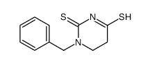 1-benzyl-1,3-diazinane-2,4-dithione Structure