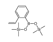 [(2-ethenylphenyl)-trimethylsilyloxyboranyl]oxy-trimethylsilane结构式