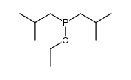 ethyl diisobutylphosphinite结构式