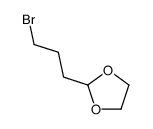 4-Bromobutanal ethylene acetal Structure