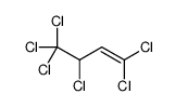 1,1,3,4,4,4-hexachlorobut-1-ene结构式