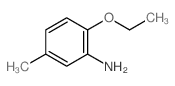 Benzenamine,2-ethoxy-5-methyl- structure