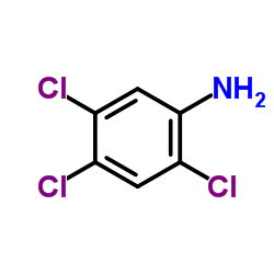 2,4,5-三氯苯胺结构式