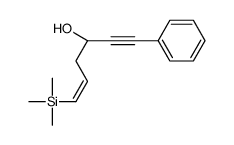 (3R)-1-phenyl-6-trimethylsilylhex-5-en-1-yn-3-ol Structure