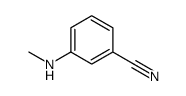 3-(甲基氨基)苯甲腈结构式