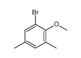 1-bromo-2-methoxy-3,5-dimethylbenzene结构式
