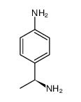 S-(-)-alpha-Methyl-p-aminobenzylamine Structure