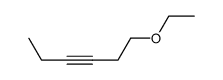 1-ethoxy-hex-3-yne Structure
