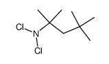 N,N-Dicloro-tert-octylamine Structure