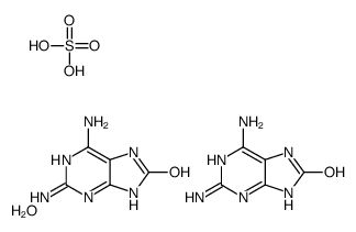 2,6-二氨-8-别嘌醇硫酸盐结构式