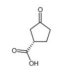 (S)-3-氧代环戊烷甲酸结构式