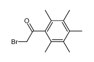2,3,4,5,6-pentamethyl-1-(α-bromoacetyl)benzene Structure