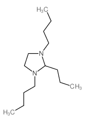 1,3-Di-N-butyl-2-N-propylimidazolidine Structure