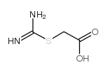 Acetic acid,2-[(aminoiminomethyl)thio]- Structure