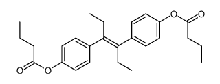 Diethylstilbestrol Dibutyrate structure