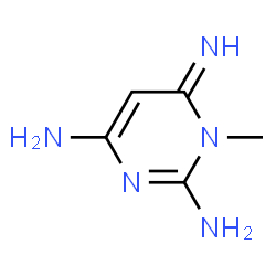 2,4-Pyrimidinediamine,1,6-dihydro-6-imino-1-methyl-(9CI) picture
