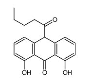 10-valeryl dithranol Structure
