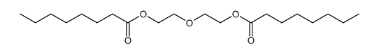 bis-(2-octanoyloxy-ethyl)-ether Structure