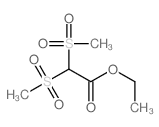 ethyl 2,2-bis(methylsulfonyl)acetate结构式