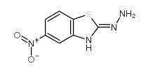 2(3H)-Benzothiazolone,5-nitro-,hydrazone(9CI)结构式