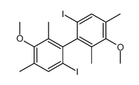 1-iodo-2-(6-iodo-3-methoxy-2,4-dimethylphenyl)-4-methoxy-3,5-dimethylbenzene Structure