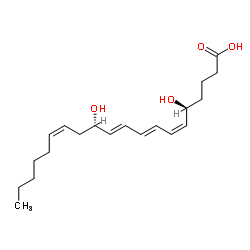 12(S)-Leukotriene B4 structure