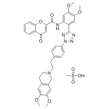 HM30181甲磺酸盐结构式
