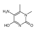 Uracil,5-amino-1,6-dimethyl- (1CI) Structure