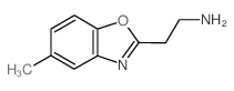 2-(5-甲基-1,3-苯并噁唑-2-基)乙胺结构式