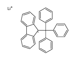 lithium,9-tritylfluoren-9-ide Structure