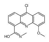9-chloro-5-methoxy-N-methylacridine-4-carboxamide Structure