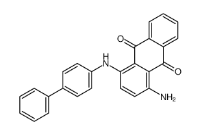 1-amino-4-(4-phenylanilino)anthracene-9,10-dione结构式