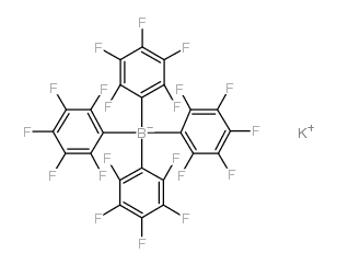 Potassium tetrakis(pentafluorophenyl)borate Structure